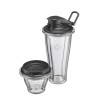 Vitamix Set două Căni de Mixare 1x 225 ml cu capac și 1x 600 ml cu capac Mix-2-Go